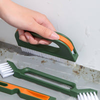 3 Pieces Crevice Brush Set Easy to Reach Narrow Cleaning Brush Long-Lasting