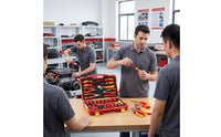 29-Piece Insulated Tool Kit Automotive Tool Set Professional Hand Tools for Mechanics, Home-Improvers, Electrical Work, Roadside Emergencies