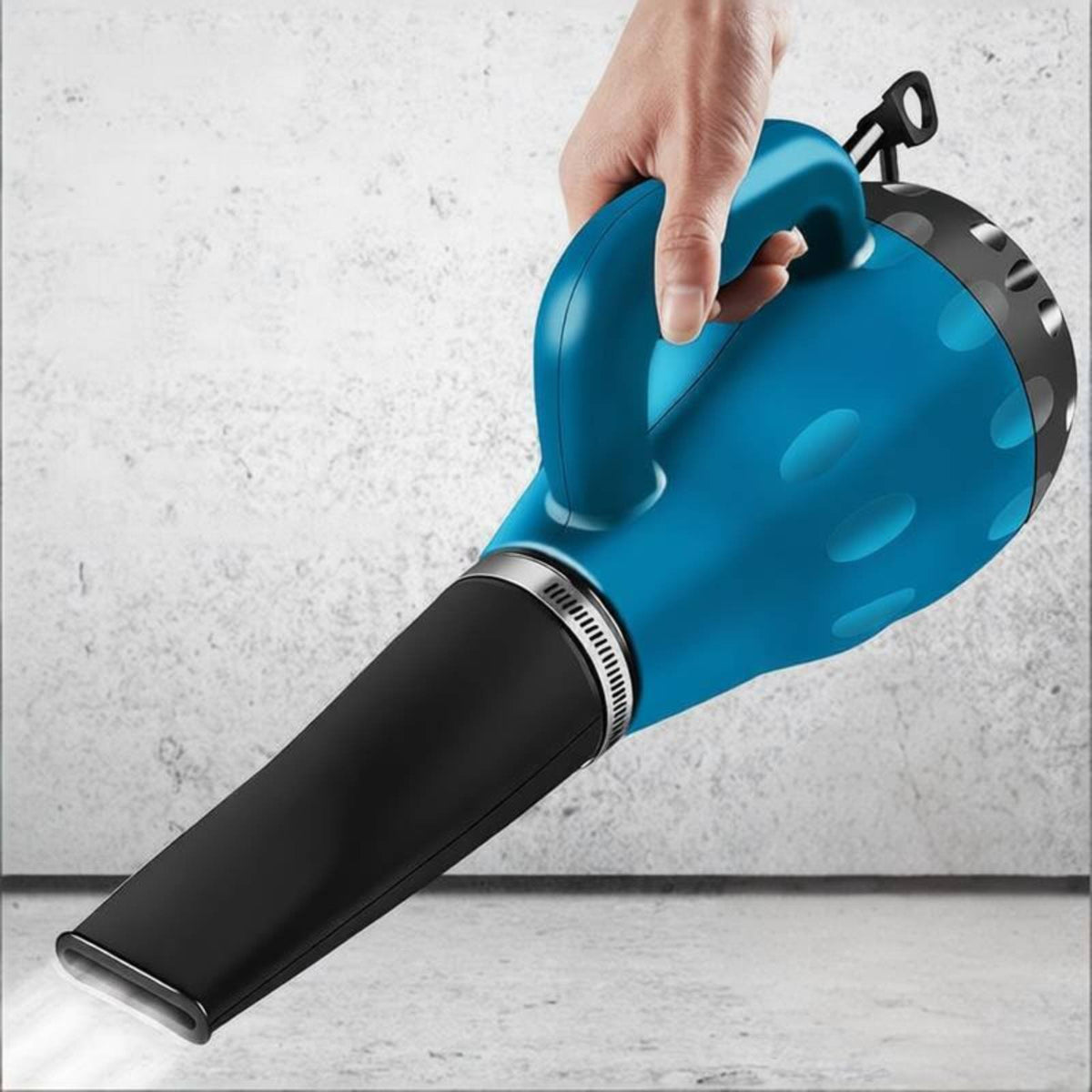 Powerful Airflow Industrial Heat Quick Heating High Power Air Blower Stainless Steel Nozzle Handheld Electric Dryer Ergonomic Handle for Construction Site