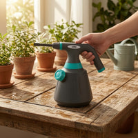 Rechargeable Electric Spray Bottle Adjustable Nozzle Battery-Powered Spray Bottle Handheld Sprayer with Extended Wand Cordless for Gardeners, Homeowners, Garden, Home