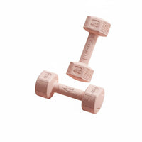 2 Pieces space-saving Design Hexagonal Dumbbell Floor surface-protective Hex Dumbbell Non-Slip grip Fitness gear long-lasting Construction for Children, Beginners, Adults, Home Gym, strength Training