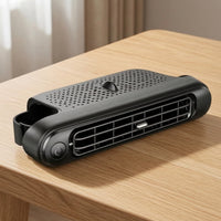 Cooling Car Seat Fan with Mounting Bracket Compact Car Seat Fan USB-Powered Stable for Commuters
