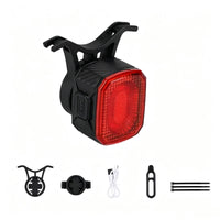 Bike Tail Lamp with Mounts Memory Mode Rear Lamp with USB Cable Super Bright for Cyclists, Road Bikers, Daily Commuting