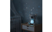 Stuffed Koala Soothing Baby Sound Machine with Light Display Koala Stuffed Toy Cuddly Sleep Aid Portable for Babies, Nursery