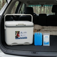 Insulated Cooler Box Sturdy Portable Cooler Box Freezer-Style Gasket