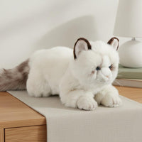 Realistic Feline Stuffed Animal Decorative Realistic Feline Plush Comforting