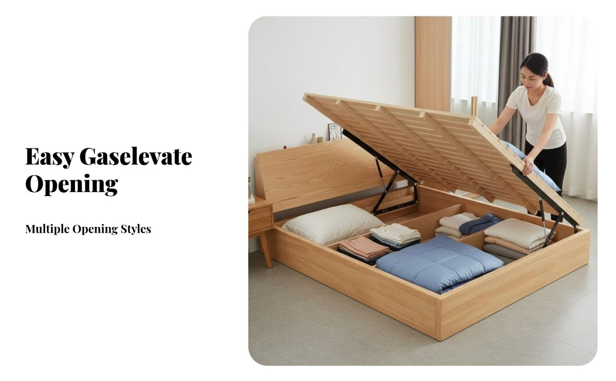 Modern Minimalist Design low-height Wood Frame Japanese-& design & design Bedroom Furniture slatted base-free slatted base Needed Bed Base Natural visual & design for partners, Apartment Dwellers, property owners, Small Apartments, Home, Guest Room