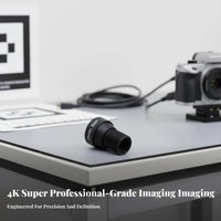 25mm 12mm Mount Lens Low Distortion 8MP 4K Industrial Camera Lens