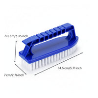 Pool Wall Brush Wide Rectangular Head Handheld Pool Cleaning Brush