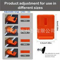 安装木地板可调节间隙插片12件套 Flooring Spacers Gap 1/4英寸
