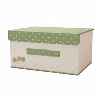 foldable textile container with Lid Foldable Design Household Storage for households