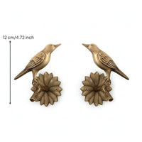 Bird Curtain Holdback Carved Decorative Curtain Holdback Artistic Hardware for Bedroom