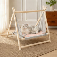 Cat Bed with Stand Freestanding Cat Bed Padded for Kittens, Pet Owners