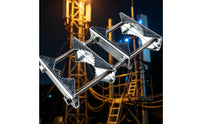 Double Rod Clamp Serrated Hardware Adjustable for Canopy Support