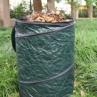 Foldable Trash Can Lightweight Expandable up Trash Can Easy to Clean Portable Leaf Bucket for Gardening