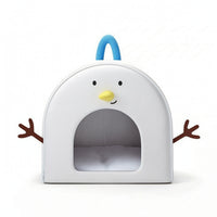 Pet Cooling House with Ice Packs Removable Pet Cooling House Stylish for Kittens