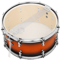 MBAT架子鼓军鼓14寸行进军鼓学生队鼓小鼓乐器双音鼓日落色带支架