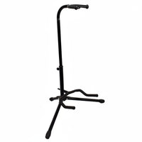Universal Fit Vertical Guitar Stand Padded Protection Triangular Guitar Stand Adjustable Height for Guitarists, Musicians, Home, Studio, Stage