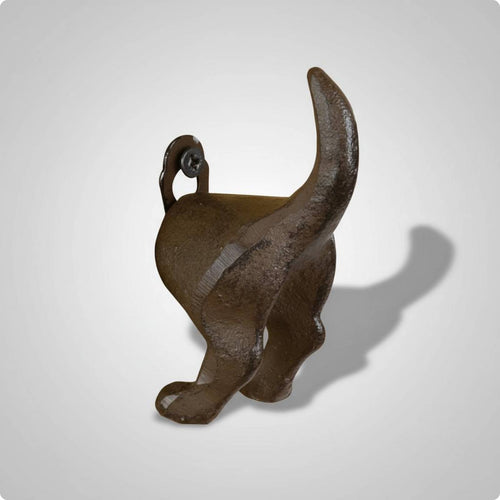 Cast Iron Tail Hook Sturdy Dog Tail Hook Strong for Porch
