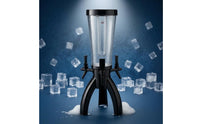 Three Beer Dispenser Cylindrical Beer Pourer Creamy Foam Drink Appliance