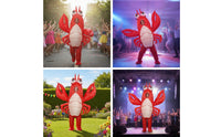 Inflatable Suit Full-Body Costume Inflatable Inflatable Costume for Entertainers, Cosplayers, Halloween, Parties, Festivals