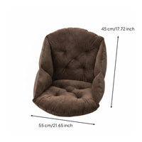 Shell Chair Cushion Thickened Shell Seat Cushion Supportive Filling for Students