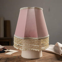 Beaded Tassel Lamp Shade Custom Fit Home Lighting Warm Ambient Warmth for Hotel