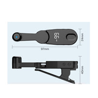 Rechargeable Screen Tapper with Digital Display Stable Phone Tapper with Adjustable Arm Continuous Automatic Tapper Simulated Finger for Desk