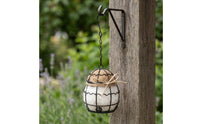 Hanging Bird Nesting Ball with Hook Drum-Shaped Bird Nesting Ball Outdoor Refillable for Wild Birds, Garden, Yard, Balcony, Patio