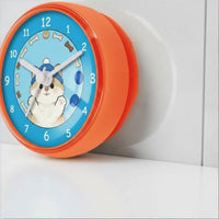 Waterproof Bathroom Clock Compact Size Cartoon Puppy Clock for Kitchen
