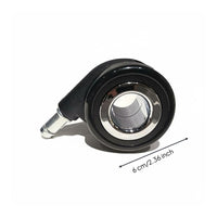 Quiet Hushed Swivel Caster Noise Reducing Nylon Chair Caster Fluid Rolling Chair Wheel Set Universal Fit