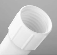 泳池清洁软管接头 38mm通用吸污喉更换件螺旋缠绕水管连接口