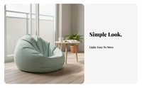 Modular Floor Seat Chair Ergonomic Ergonomic Comfort Floor Sofa Soft and Skingentle Breathable for Adults, Teens, Balcony