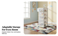 Stackable Drawer Unit Large Capacity Stackable Sliding Drawer effortless Glide