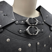 Medieval Riveted Shoulder and Chest Armor Norse Viking Style Retro Cosplay Prop