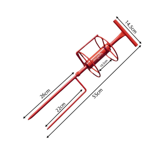 Irrigation Hose Puller Labor Saving Spray Hose Helper Corner Passing for Farmers