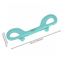 316 Stainless Steel Double Ended Bolt Snap Double Ended Bolt Snap Hook Quick Release for Technical Divers, Kayaking
