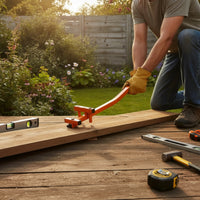Board Bender with Curved Handle Long-Lasting Deck Straightening Tool Ergonomic