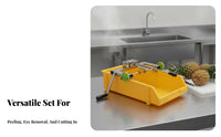 3 Pieces Pineapple Skin Remover Machine Professional Grade Pineapple Skin Remover Corer Tool Time Saving Easy to Use for Chefs