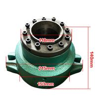 Workholding Clamp Seat Lever Handles Machined Clamping Fixture Central Opening
