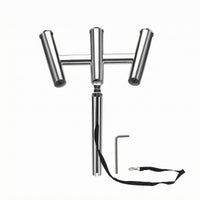 Boat Fishing Rod Holder Polished Metal Multi-Angle Rod Holder