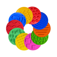 Silicone Tactile Training Mat for Kids Foot Massage and Balance