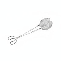 Extended Design Long Handle Mesh Clamp Multi-Purpose Stainless Steel Aquatic Creature Catcher Comfortable Grip Scissor Type Aquatic Creature Grabber Easy to Clean for Farmers