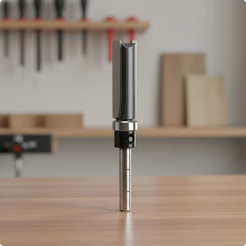 4 Pieces Bearing Router Precision Straight Router for Slotting