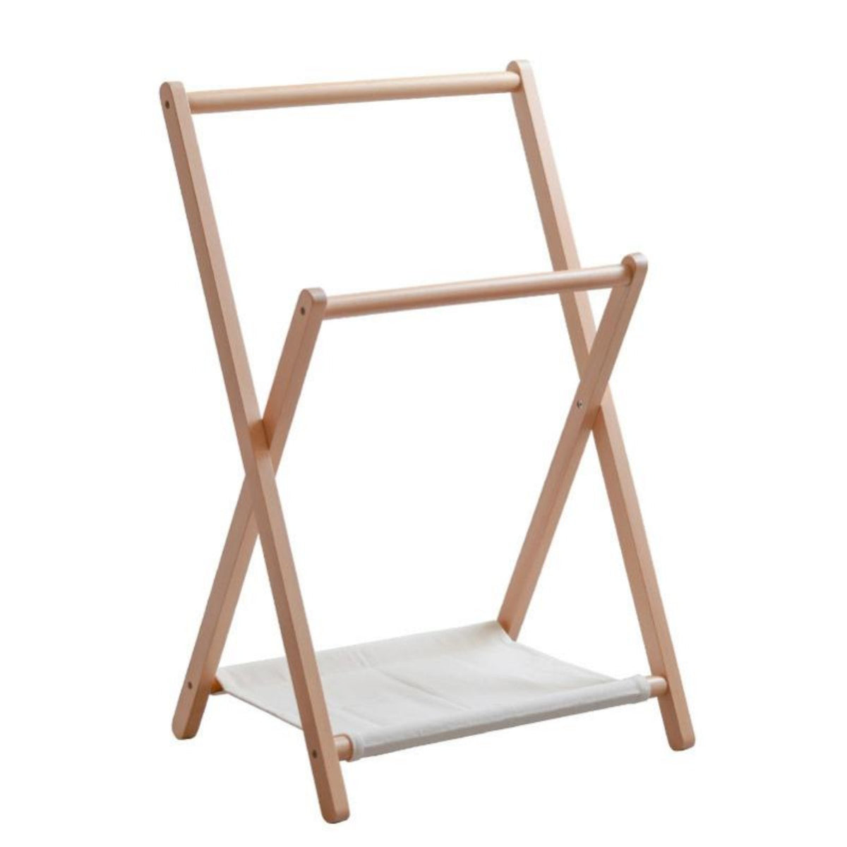 Foldable triangular frame Garment Stand Minimalist design Household Organizer for Bathroom