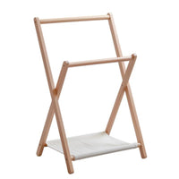 Foldable triangular frame Garment Stand Minimalist design Household Organizer for Bathroom