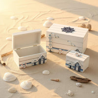 Mediterranean Design Trinket Box Creative Gift for Desktop, Living Room