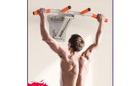 Wall-Mounted Pull-up Bar Compact Pull-up Bar with Adjustable Support Padded Training Equipment for Athletes, Apartment