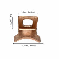 4 Pieces Starter Motor Connector Plate High Conductivity Starter Motor Brush Plate Automotive Part for Mechanics