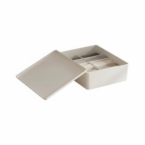 Compartmentalized Underwear Box sectional Drawer Organizer adaptable for Students